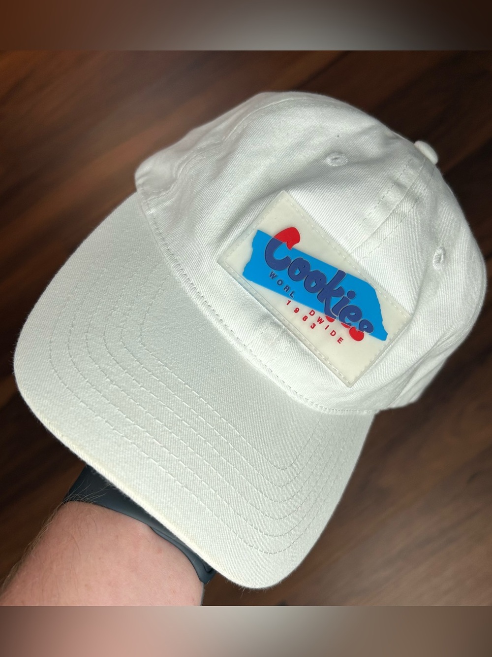 Cookies White Logo Patch Baseball Cap